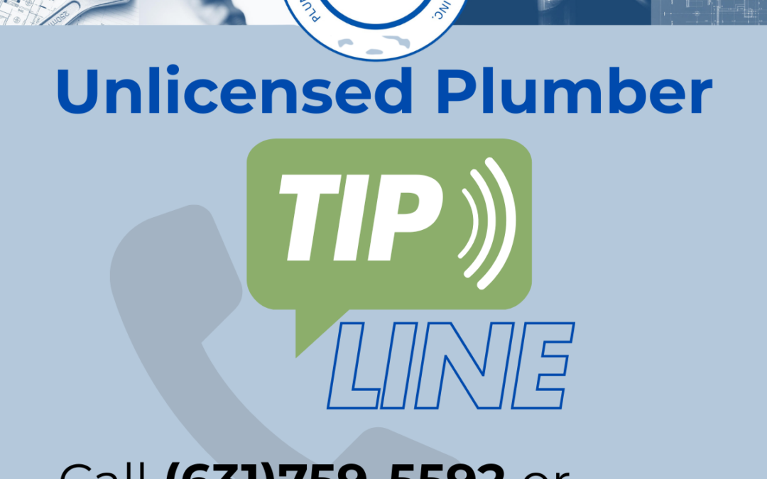Report Unlicensed Plumbing Work In Your Area